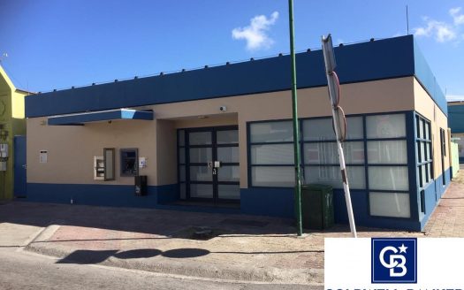 Commercial building in the main street of San Nicolas.