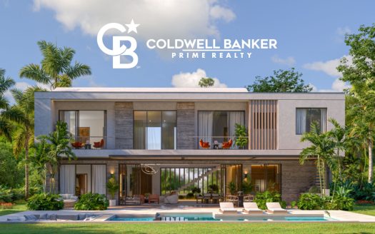 Fabulous 5-Bedroom Villa in Cap Cana With Panoramic Views Near Golf Club