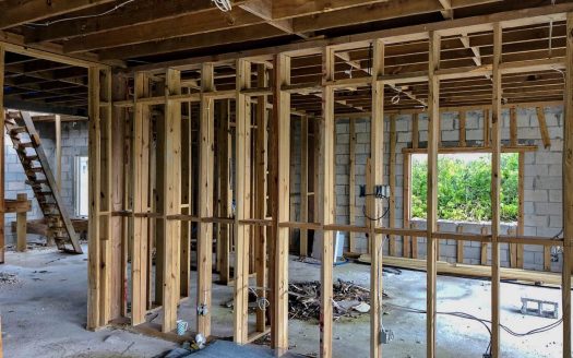 Abaco Home Under Construction