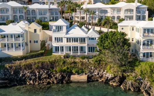 Waterfront home in The Rosewood Bermuda Resort