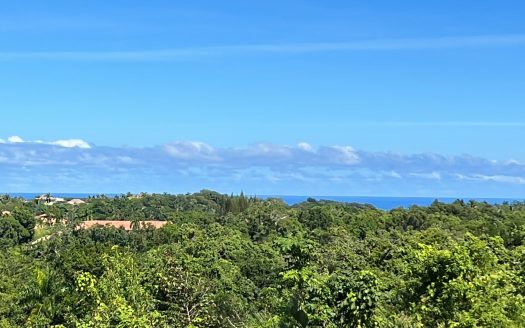 Ocean view Residential plot in a luxury gated community in Sosua for sale