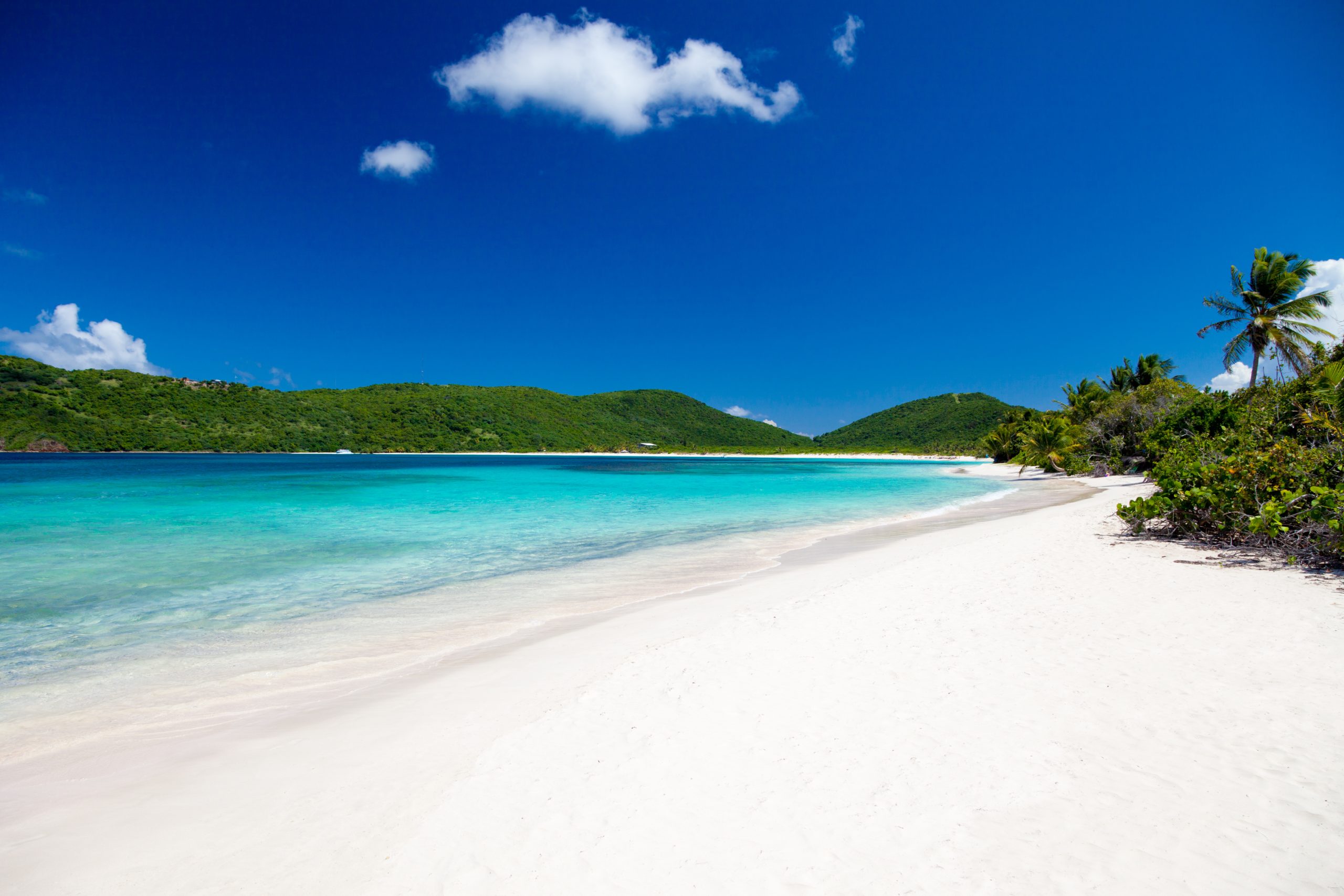 Flamenco Beach on Culebra Island, Puerto Rico