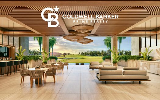 Large Patio + Pool 2-Bedroom Golf Front Cap Cana Condo Just 0.6 Miles from the Beach