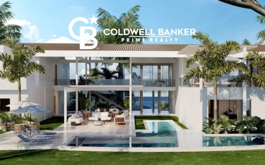 Outstanding 5-Bedroom Villa in Cap Cana With Gorgeous Ocean, Golf, and Cliff Views